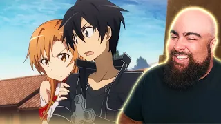 ABRIDGED KIRITO IS A SAVAGE !!! | Sword Art Online Abridged Episode 8 and 9