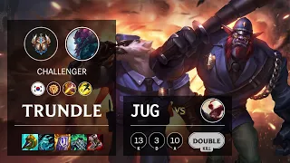 Trundle Jungle vs Lee Sin - KR Challenger Patch 11.18