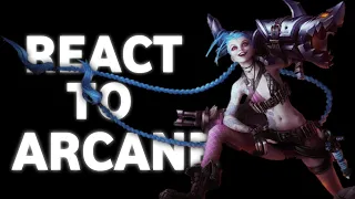 ~react~to~arcane~|🇷🇺|🇬🇧| {gacha club} ship/jinx & lux [Spoilers Arcane] 2 (original)