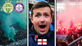 ENGLISH FAN EXPERIENCES THE BUDAPEST DERBY | FERENCVÁROS vs ÚJPEST FC 🏆