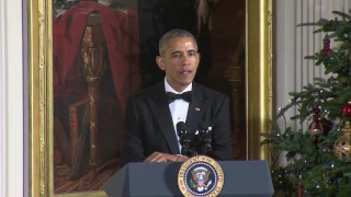 Barack Obama on the Eagles - 2016 Kennedy Center Honors (White House Reception)