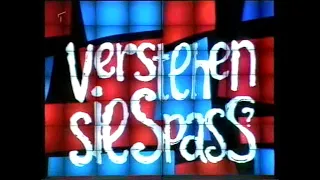 05.02.1994 -  Verstehen Sie Spass? mit Harald Schmidt - Folge 62 - aus Ludwigsburg