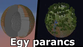 Minecraft Bolygó Egy Paranccsal!😱