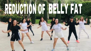 HOT MUSIC || 13 MINUTES AEROBIC FULL BODY REDUCTION FOR BELLY FAT AND WAISTLINE || @evalozano8133