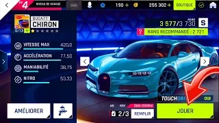 J'AI DEBLOQUÉ LA BUGATTI CHIRON !!! sur Asphalt 9