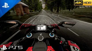 RIDE 5 Honda CBR1000RRR Fireblade | Realistic First Person POV Gameplay PS5 (4K HDR 60FPS)