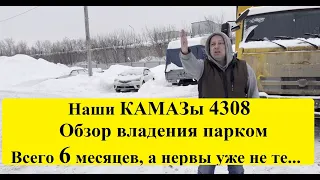 Парк Камазов 4308. Уже 6 месяцев. Обзор владения.