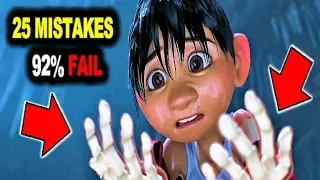 25 BIGGEST MISTAKES in COCO 🎸 92% WILL FAIL TO FIND THEM