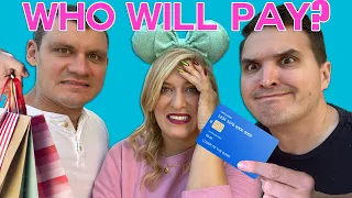 Loser Pays For Our DISNEY WORLD Shopping Spree $$$ | Disney Springs Credit Card Roulette Game