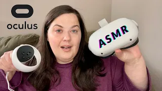 ASMR Oculus Quest 2 VR Unboxing & Review 👋  Lots of Hand Movements & Sounds 👋