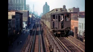 3rd Ave EL Chatham Sq  to 149th st movie footage.