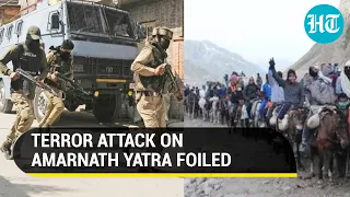 Pak terror bid to attack Amarnath yatra thwarted; 3 including 2 LeT terrorists killed in Srinagar