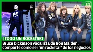 Bruce Dickinson vocalista de Iron Maiden comparte su EXPERIENCIA en los negocios en León