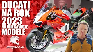 Motocykle Ducati na sezon '23. Ducati Panigale V4R, Streetfighter V4S i V4SP2, Monster SP, Diavel V4