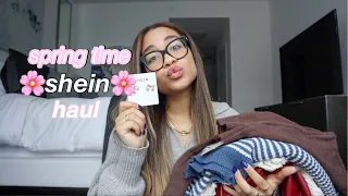 spring basics SHEIN clothing haul 2024!! *so cute*