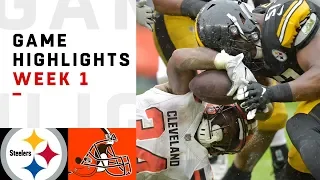 Steelers vs. Browns Week 1 Highlights | NFL 2018