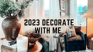 DECORATE WITH ME || DECORATING IDEAS AFTER CHRISTMAS  || 2023