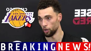 URGENT DUTY! ZACH LAVINE ANNOUNCED AT LAKERS! NO ONE EXPECTED THAT! SHOCKED THE NBA! NEWS LAKERS!