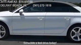 2015 Audi A3 2.0T quattro Premium AWD 4dr Sedan for sale in