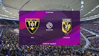 PES 2020 | VVV Venlo vs Vitesse - Netherlands Eredivisie | 19 October 2019 | Full Gameplay HD