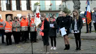 Caussade cérémonies du 11 novembre