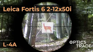 Leica Fortis 6 2-12x50i Reticle L-4A | Optics Trade Reticle Subtensions