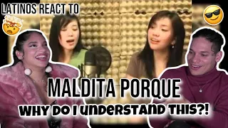 Latinos react to CHAVACANO version of Maldita - Porque Acoustic 🤯🤷‍♀️