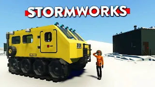 Арктическая база из фильма "Нечто" | Stormworks: Build and Rescue