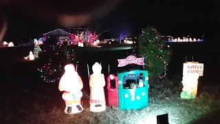 Christmas Lights in southern Indiana.