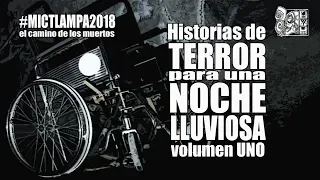 Historias de TERROR para una NOCHE LLUVIOSA / volumen 1 / por RAPATUSTRA