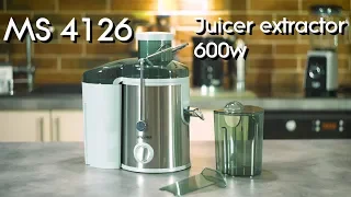 Mesko MS 4126 Juicer extractor 600 W