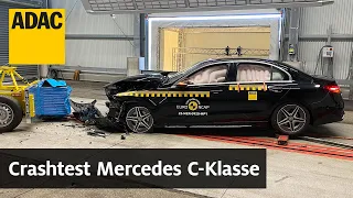 Mercedes C-Klasse im Crashtest | ADAC & Euro NCAP