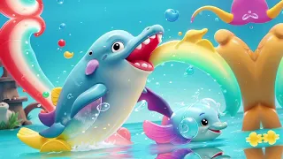 Danny The Dolphin With Magical Bubbles | English Kids Story | Animated Cartoon