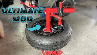How To Use a Manual Tire Changer Adapter - A Must-Have Tool for DIY Enthusiasts!