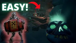 *NEW PLAYERS* How to COMPLETE THE SKELETON FORT WORLD EVENT! EASY! Sea of Thieves!