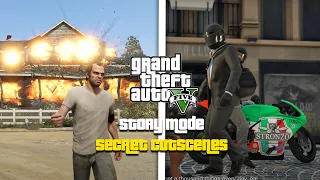 GTA V All Secret Cutscenes And Alternate Cinematics