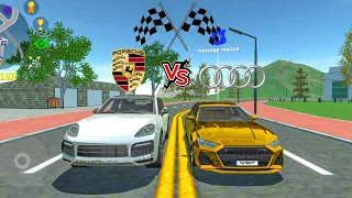 Car Simulator 2 | Porsche VS Audi | Cayenne VS RS6 | Race & Top Speed | Car Games Android Gameplay