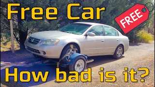 Fixing A Free Car! 2003 Nissan Altima 2.5