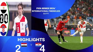 Croatia vs Egypt 4-2 All Goals & Hіghlіghts  2024