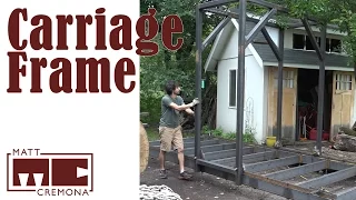 Carriage Frame - Building a Large Bandsaw Mill - Part 5