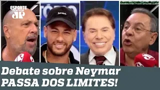 "ACORDA! O Neymar foi APELAR no Silvio Santos!" Debate PASSA DOS LIMITES!