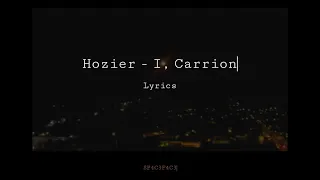 HOZIER - I, Carrion (Icarian) lyric video by sp4c3f4c3