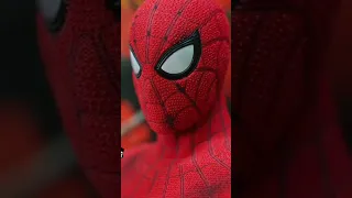 Close up unbox MMS625 - battling version Spider-Man #marvel