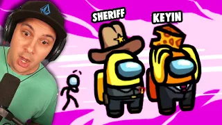 I Shouldn't Have Trusted The Sheriff... (or Henry Stickmin) | Among Us