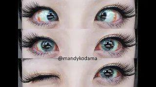 SHOWCASE: Sclera Lenses (22mm Contacts) - Sweety Ghost Sclera (From Uniqso) + Coupon Code