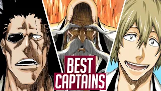 5 BEST CAPTAINS | STRONGEST BLEACH CAPTAINS RANKED