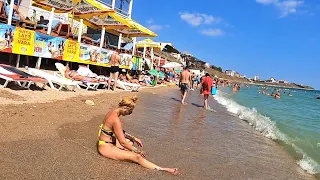 Costinesti Beach Walk 4k Black Sea Holiday and Fun 2020