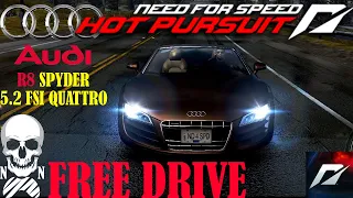 AUDI R8 SPYDER 5 2 FSI QUATTRO | FREEDRIVE in NFS Hot Pursuit 2010