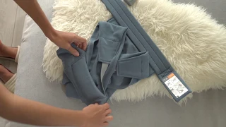 How to Fold the Ergobaby Embrace carrier