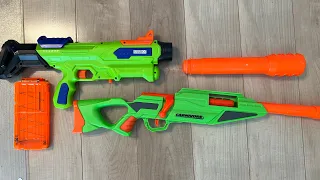 Nerf? No, those are Buzz Bee. Better than Nerf Blasters